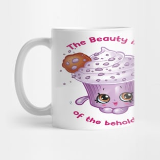 The beauty in pie of the beholder. Mug